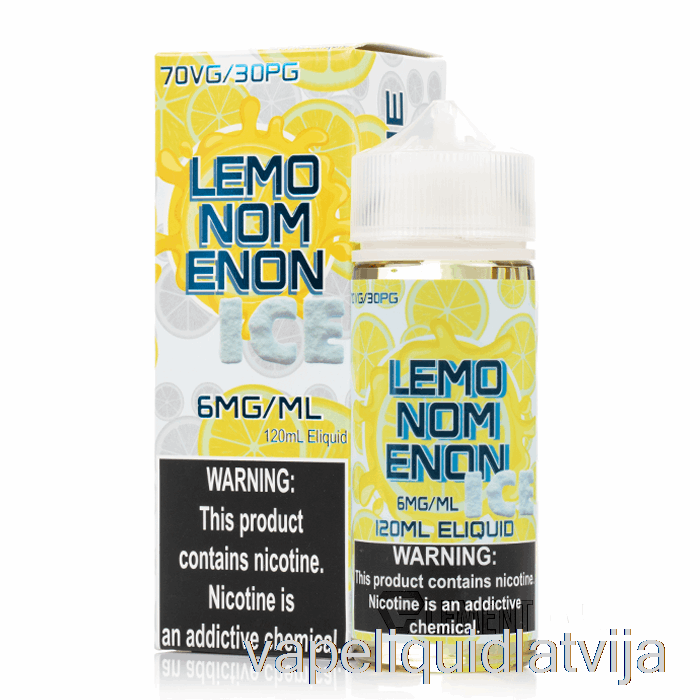 Ledus Citrons - Nomenon E-šķidrumi - 120ml 0mg Vape šķidrums